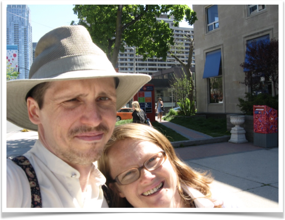 John and Nicole Manley in Toronto, Ontario