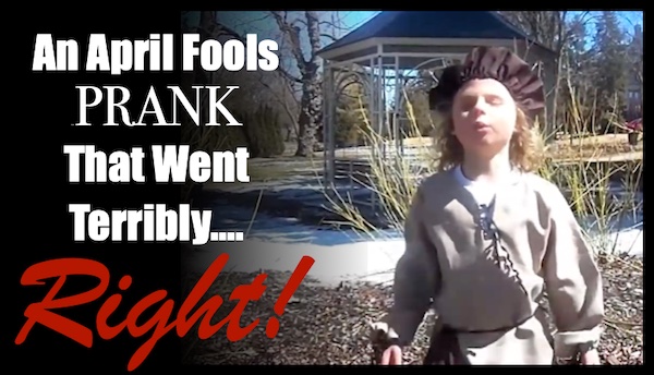 An April Fools prank that went terribly... RIGHT!