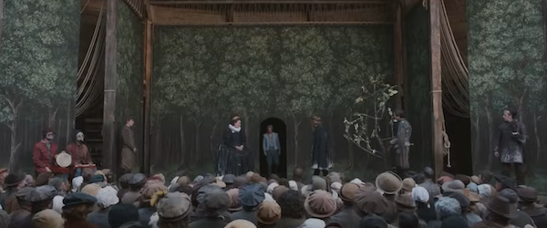 Hamlet stage production from Hamnet” style=