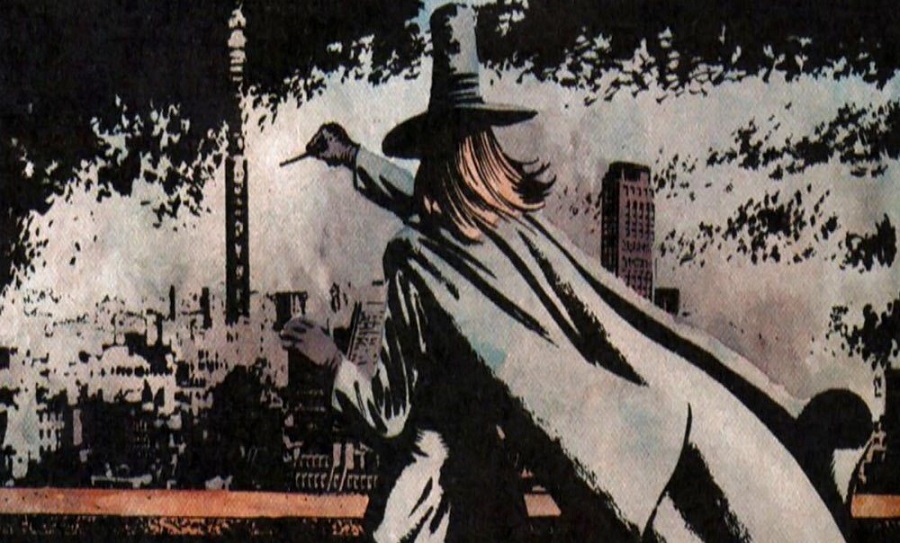 V from V for Vendetta conducting an explosion