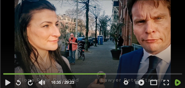 Fiona Rosa Diamond with Peter Stassen