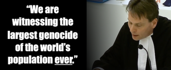 Peter Stassen in Dutch Court Hearing for COVID-19