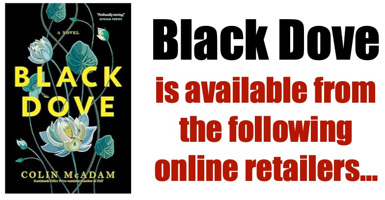 Black Dove is available from the following online retailers