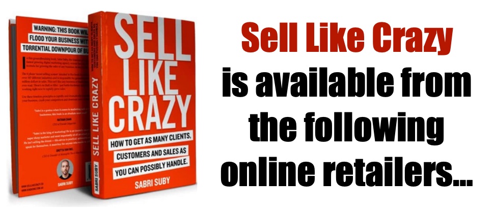 Sell Like Crazy is available from the following online retailers