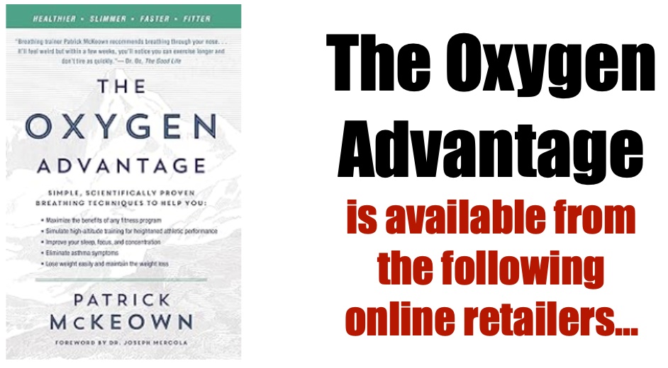 The Oxygen Advantage is available from the following online retailers