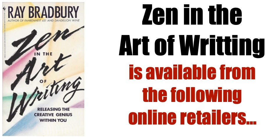 Zen in the Art of Writing is available from the following online retailers
